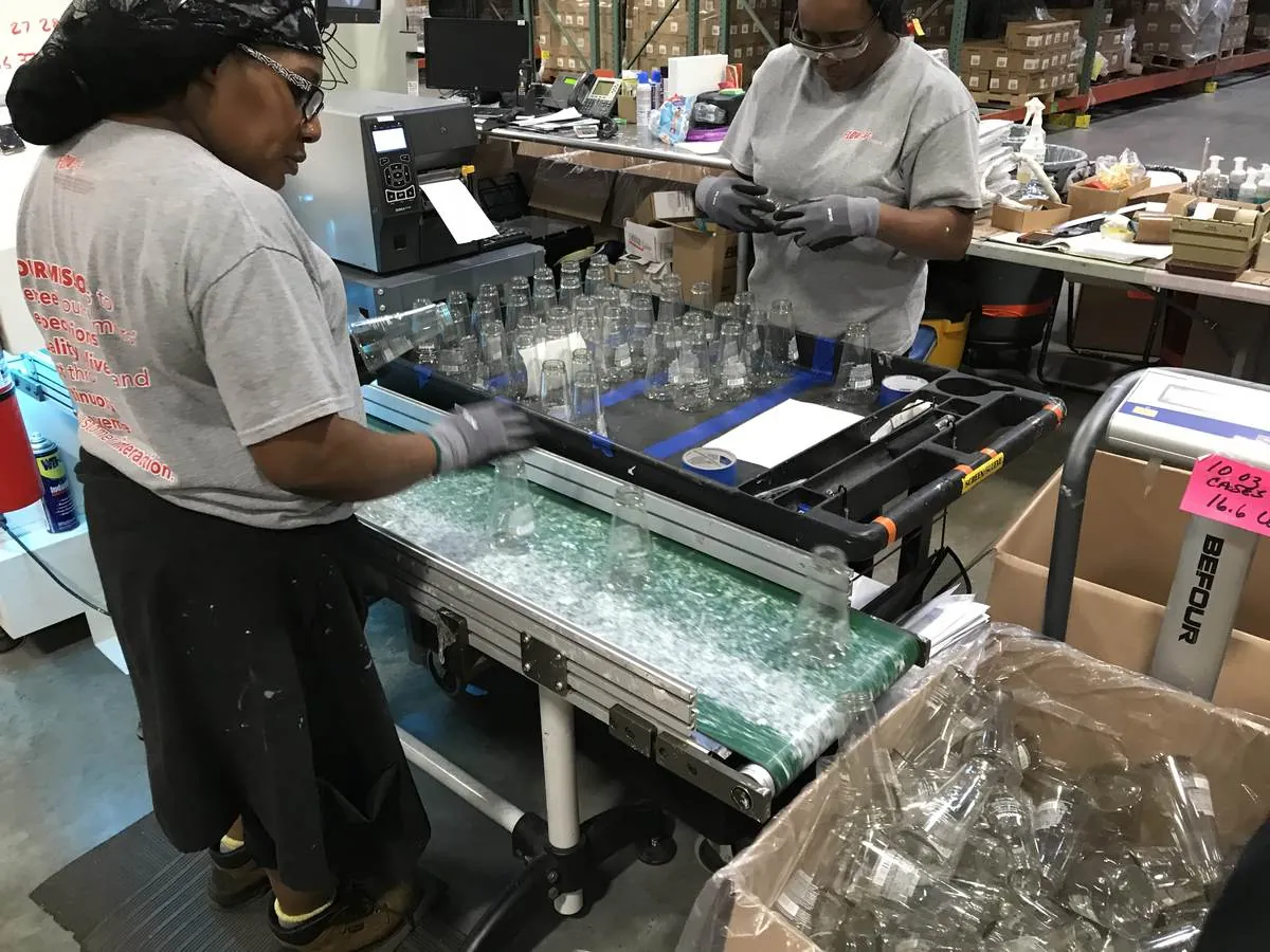 On-site product decoration line