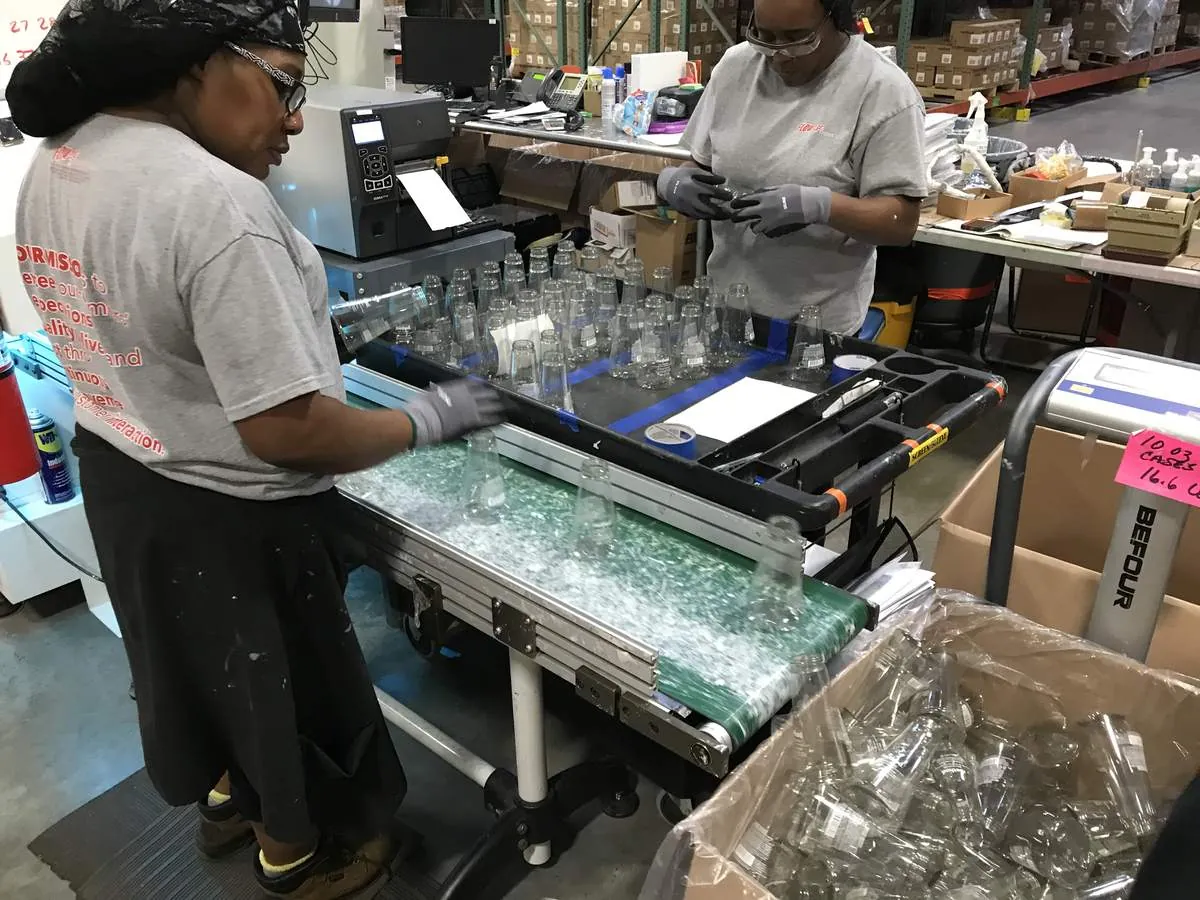 On-site product decoration line